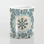 Ferghana Suzani  Northeast Uzbekistan Embroidery Print Coffee Mug Gallery Image 4