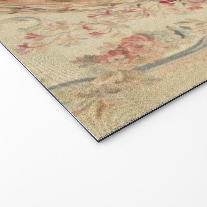 Antique 18th Century Louis XV Romantic Lovers French Beauvais Tapestry Welcome Mat Gallery Image 2