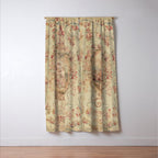 Antique 18th Century Louis XV Romantic Lovers French Beauvais Tapestry Window Curtain Gallery Image 3