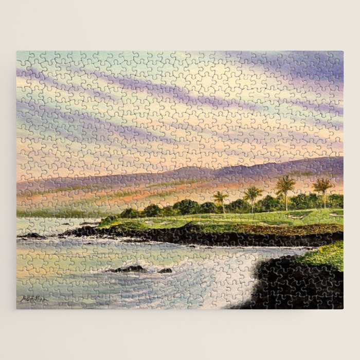 Mauna Kea Golf Course Hawaii Hole 3 Jigsaw Puzzle Gallery Image 1