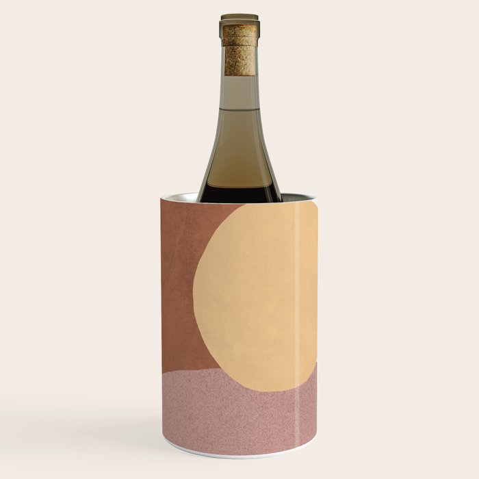 Abstract Earth 1-1 - Painted Shapes Wine Chiller Gallery Image 2