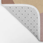 Abstract Earth 1-1 - Painted Shapes Bath Mat Gallery Image 2