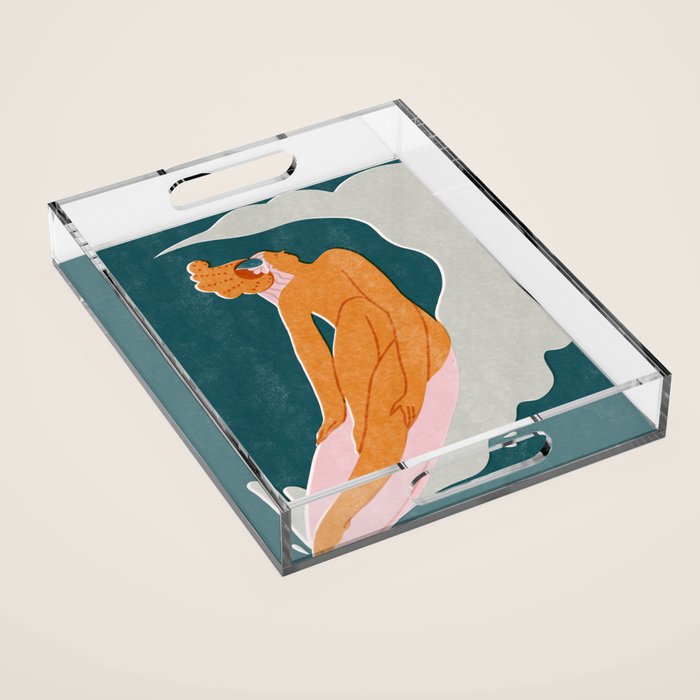 Balinese princess Acrylic Tray Gallery Image 1