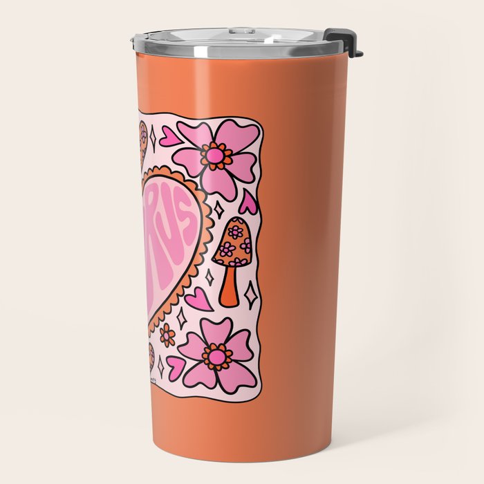 Taurus Heart Travel Mug Gallery Image 2