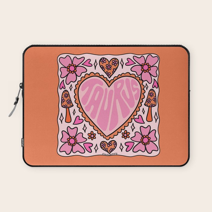 Taurus Heart Laptop Sleeve Gallery Image 1