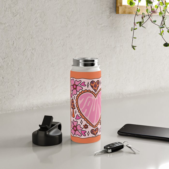 Taurus Heart Water Bottle Gallery Image 4