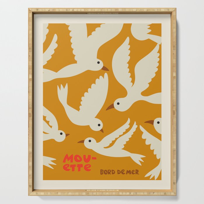 MOUETTE BRIGHT Serving Tray Gallery Image 1