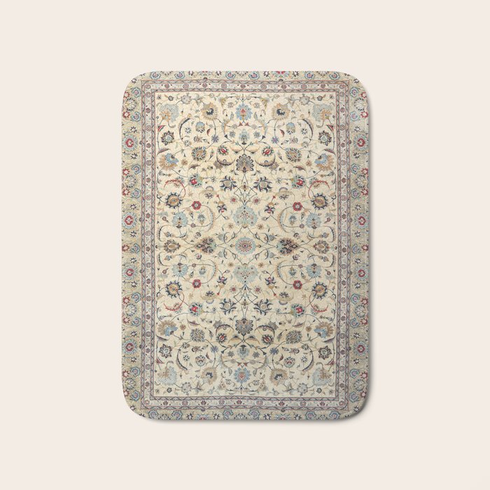 Persian Kashan Bath Mat Gallery Image 1
