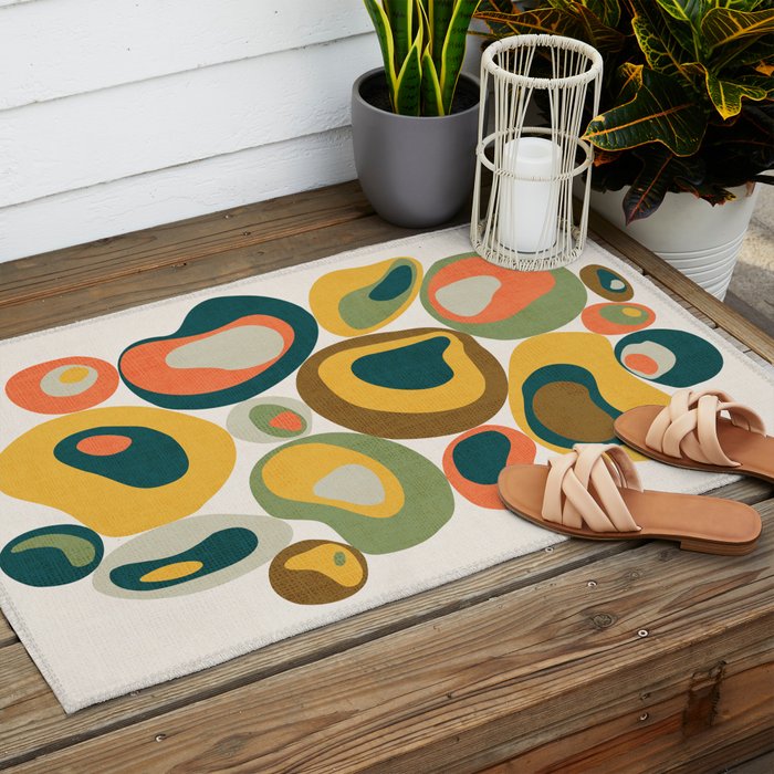Pebbles Outdoor Rug Gallery Image 2