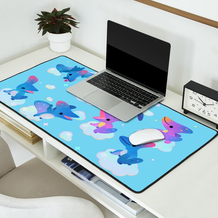 Pteranodon in the blue sky Desk Mat Gallery Image 2