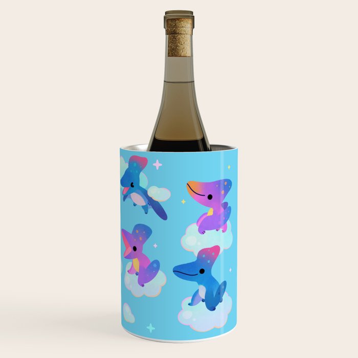 Pteranodon in the blue sky Wine Chiller Gallery Image 3
