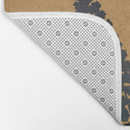 Leaf Design 11 Bath Mat Gallery Image 2