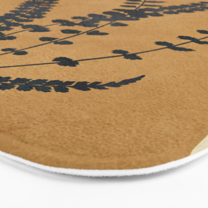Leaf Design 11 Bath Mat Gallery Image 3