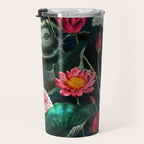 Water Lily - Night Travel Mug Gallery Image 3