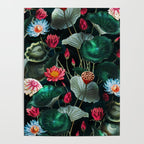 Water Lily - Night Poster Gallery Image 4