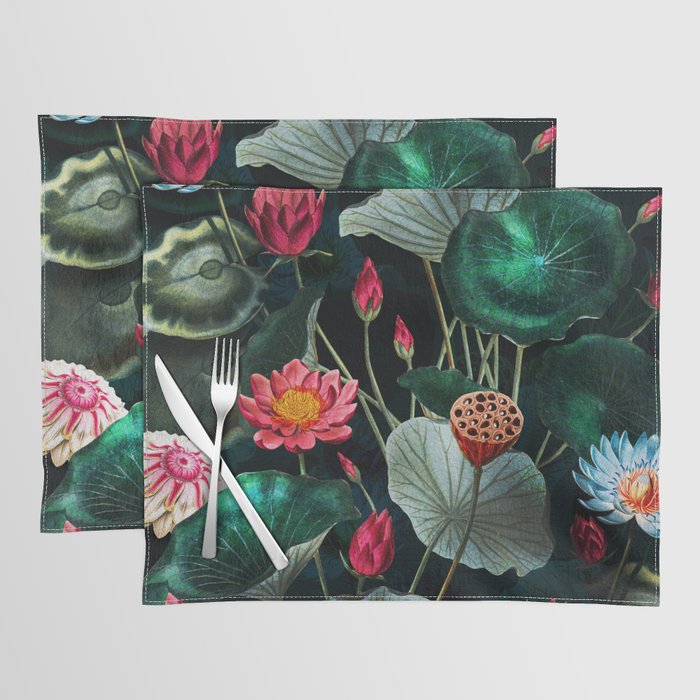 Water Lily - Night Placemat Gallery Image 1
