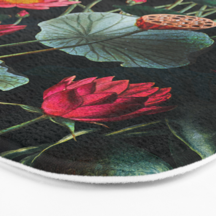 Water Lily - Night Bath Mat Gallery Image 3