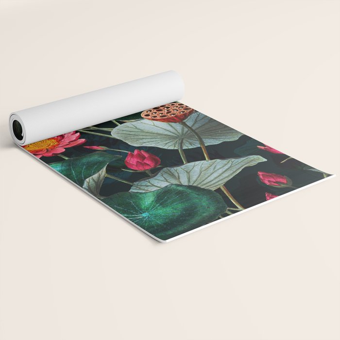 Water Lily - Night Yoga Mat Gallery Image 2
