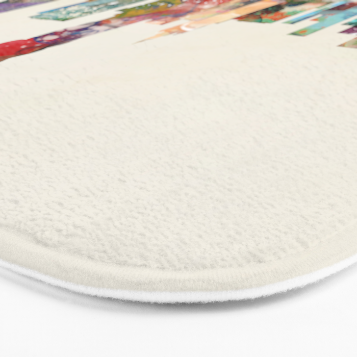 new york skyline Bath Mat Gallery Image 3