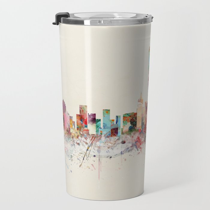 new york skyline Travel Mug Gallery Image 3