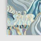 Metallic Waves Poster Gallery Image 3