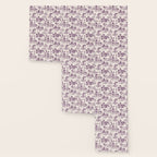 Toile de Jouy Vintage French Plum Striped Pastoral Pattern Wallpaper Gallery Image 3