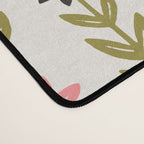 Hand-drawn Wildflowers -  Pink & Gold Desk Mat Gallery Image 4