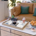 Navy Blue Nautical Sailboat Serving Tray Gallery Image 2