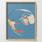 Wave lovers Serving Tray Gallery Image 1