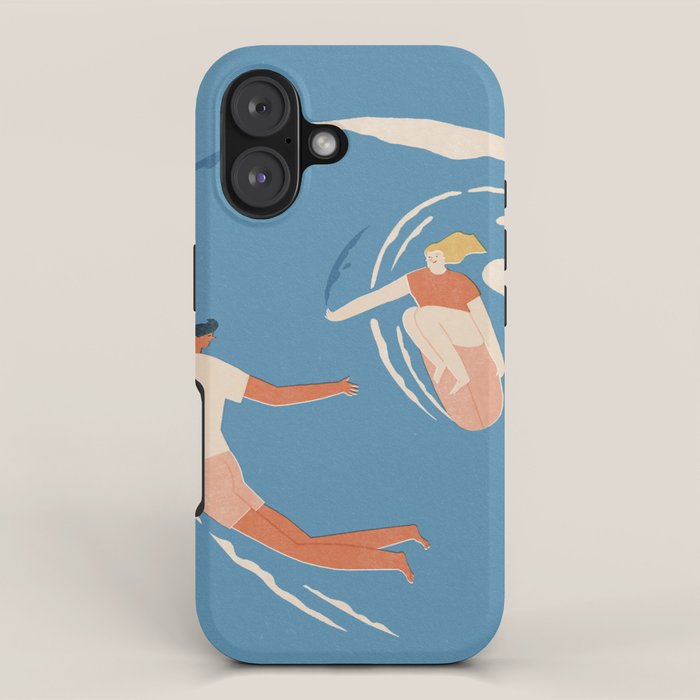 Wave lovers iPhone Case Gallery Image 1