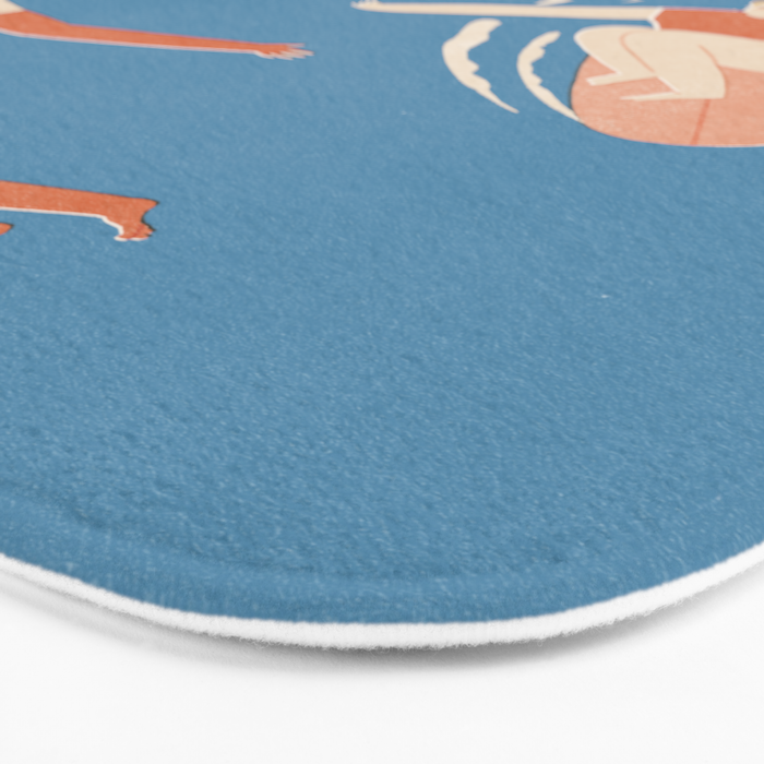 Wave lovers Bath Mat Gallery Image 3