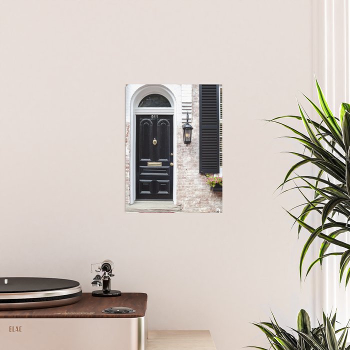 The Glossy Black Door / Alexandria, VA Poster Gallery Image 2