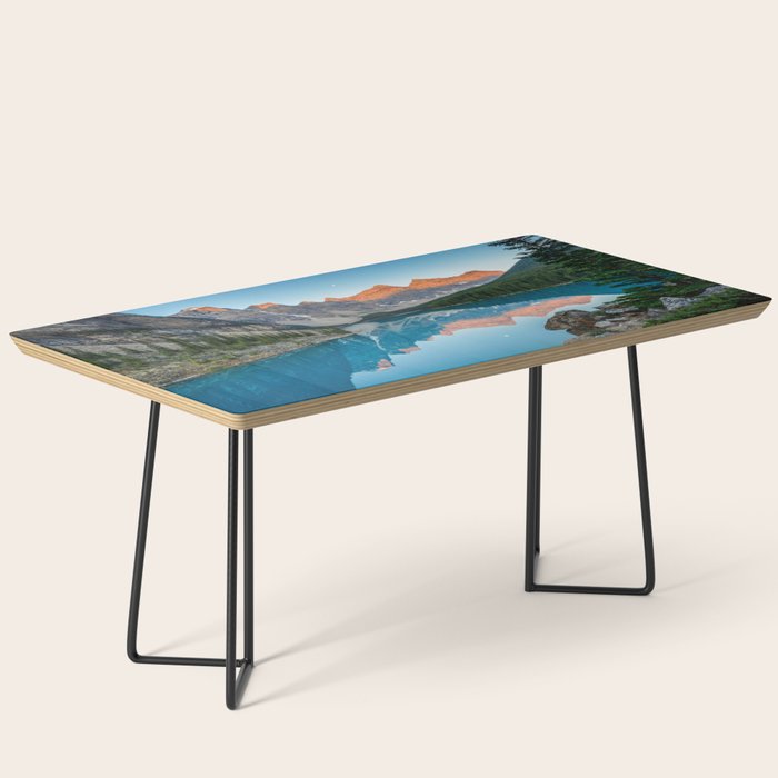 Moraine Lake Sunrise Banff National Park Canada Mountain Landscape Coffee Table Gallery Image 1