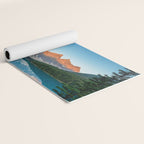 Moraine Lake Sunrise Banff National Park Canada Mountain Landscape Yoga Mat Gallery Image 2