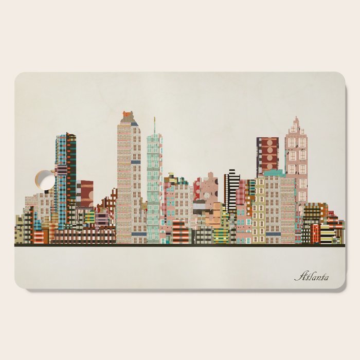 atlanta skyline Cutting Board Gallery Image 1