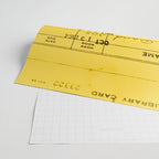 Library Card 23322 Yellow Wrapping Paper Gallery Image 2