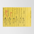 Library Card 23322 Yellow Rug Gallery Image 2