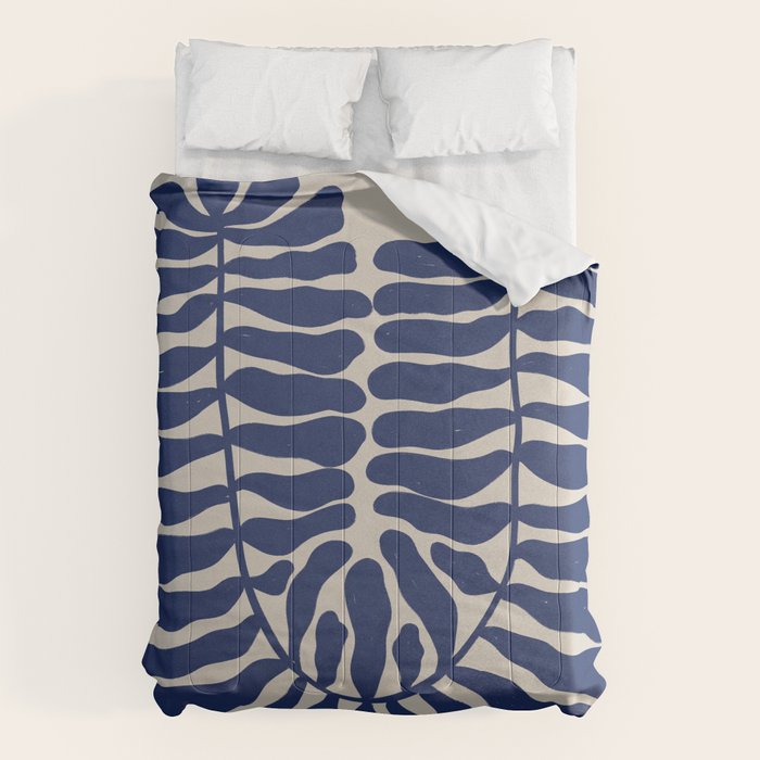 One Hundred-Leaved Plant #8 Comforter Gallery Image 1