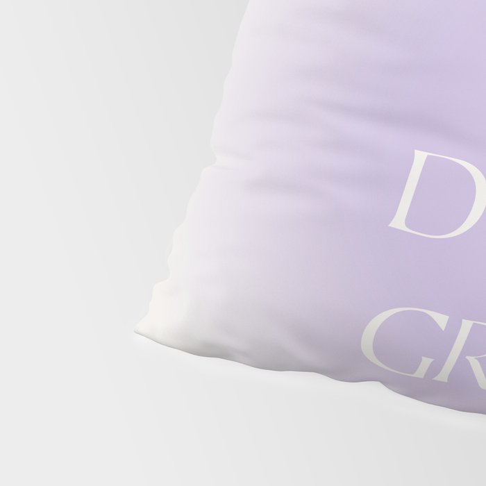 You Are Doing Great Lavender Gradient Pillow Sham Gallery Image 4