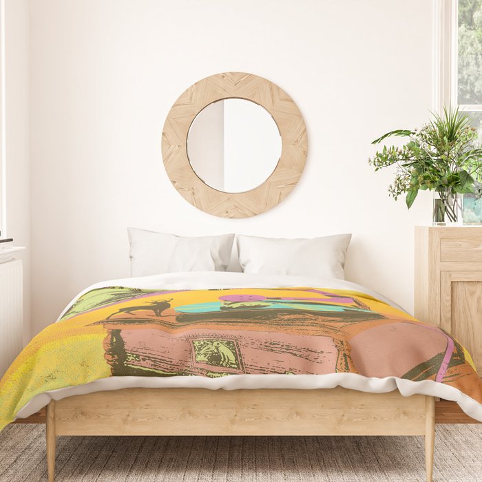 NATURE GRAMOPHONE Duvet Cover Gallery Image 3
