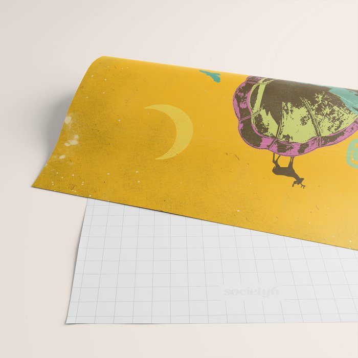 NATURE GRAMOPHONE Wrapping Paper Gallery Image 2