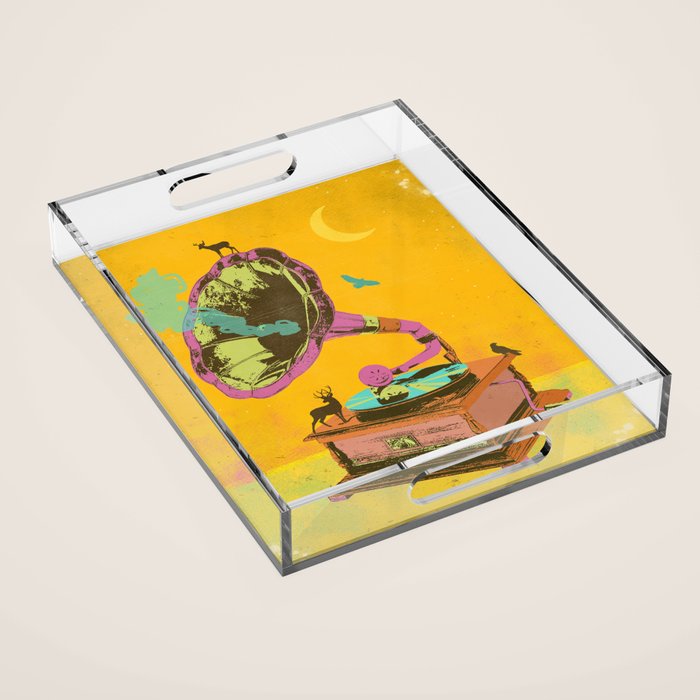NATURE GRAMOPHONE Acrylic Tray Gallery Image 1