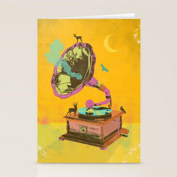 NATURE GRAMOPHONE Stationery Card Gallery Image 2