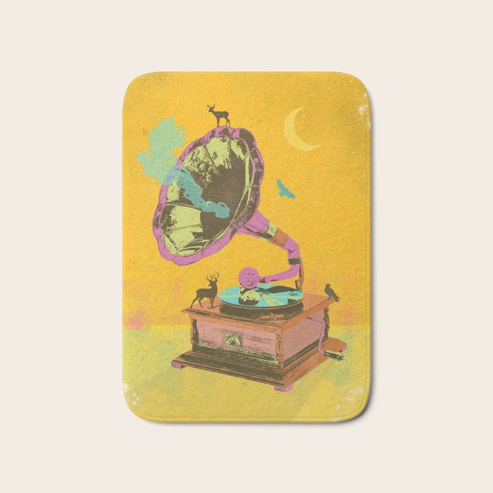 NATURE GRAMOPHONE Bath Mat Gallery Image 1