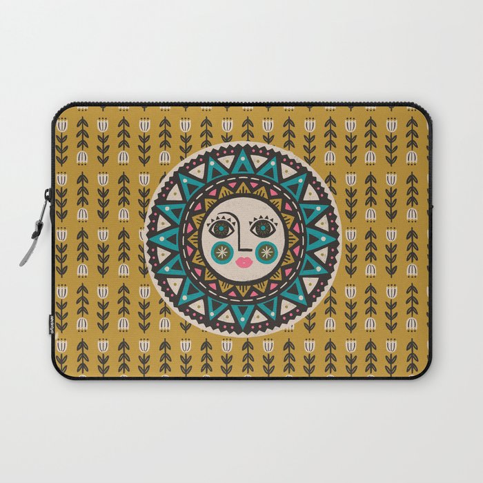 Sunshine & Flowers Laptop Sleeve Gallery Image 1