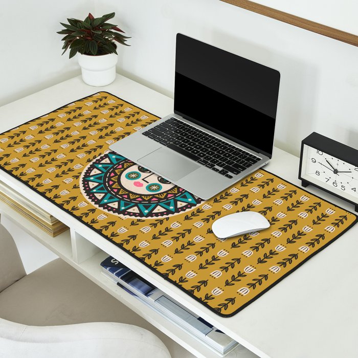 Sunshine & Flowers Desk Mat Gallery Image 2
