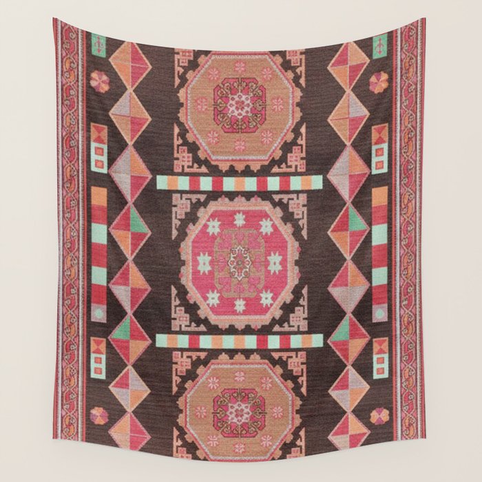 Tribal Medallions of the Atlas Wall Tapestry Gallery Image 1