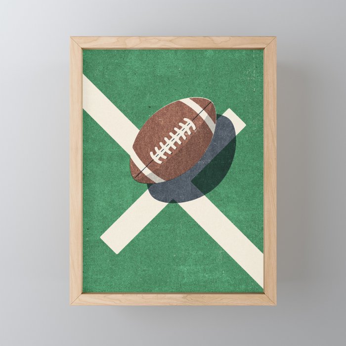 BALLS / American Football Mini Art Print Gallery Image 1