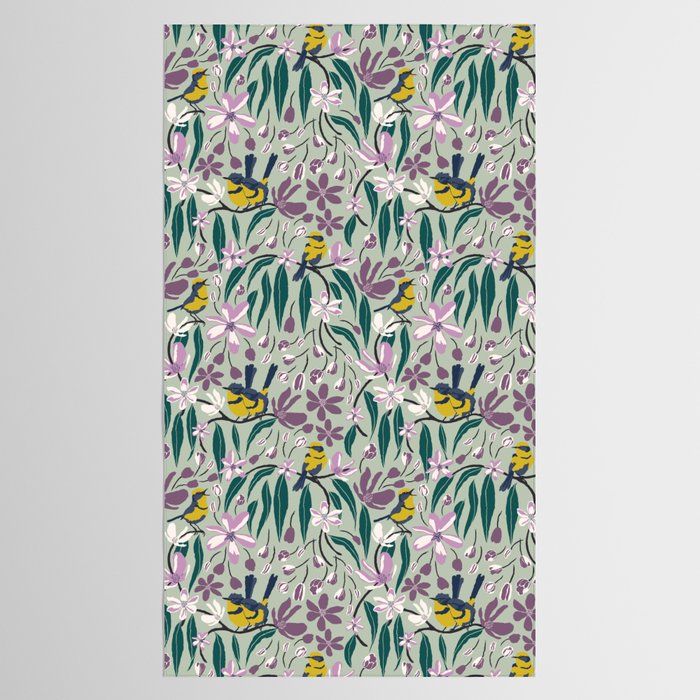 Spring Melody- Wrens Tablecloth Gallery Image 2