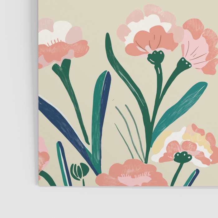 Floral Ram Poster Gallery Image 3